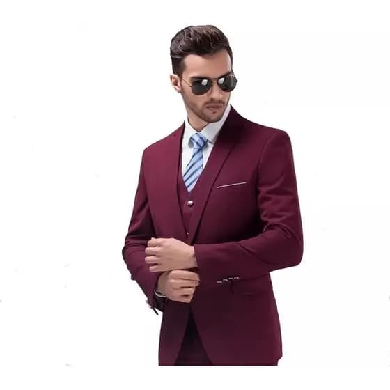 Terno Masculino Tradicional Noivo Homem Oxford Esporte Fino evento casamento formatura