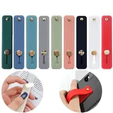 Anel De Silicone Suporte De Telefone Móvel Adesivos Multifuncionais Porta Puxador
