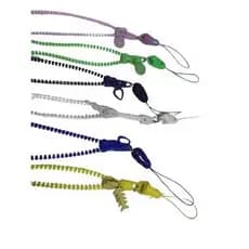 Kit 10/20 Cordão Para Celular Ziper Coloridos Suporte Reforçado