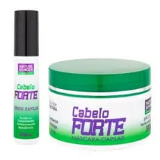 Kit Cronograma Capilar Para Crescimento Antiqueda - Tônico 60ml + Máscara