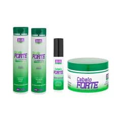 Kit Cabelo Forte - 4 Itens + Óleo de Coco