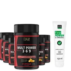KIT MULT POWER 6 unidades - DRENAGEM EM CAPSULAS, ELIMINE A GORDURA E A RETENÇÃO DE LIQUIDO!