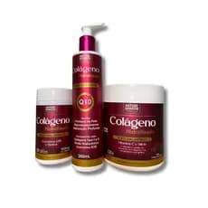 Kit Colágeno Hidrolisado Tratamento Completo Creme Anti Flacidez