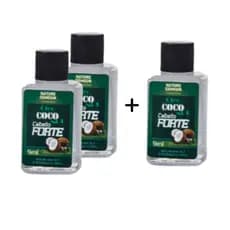 Kit 3 Reparador Pontas Capilar  Óleo De Coco  - Cabelo Forte, Hidratado E Brilhante - ENVIO IMEDIATO