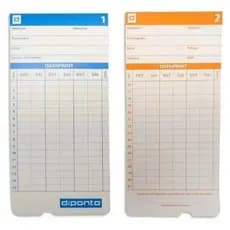 Cartão De Ponto Diponto Dataprint Henry Vega 2 Cores 200 un.