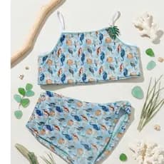 biquini juvenil vários modelos conjuntos uv short+ biquini 10 a 14 anos