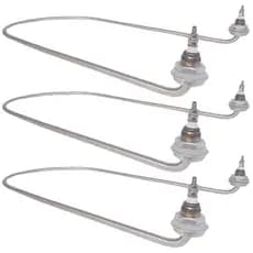 Kit 3 Resistências Para Buffet Quente 2500w 220v