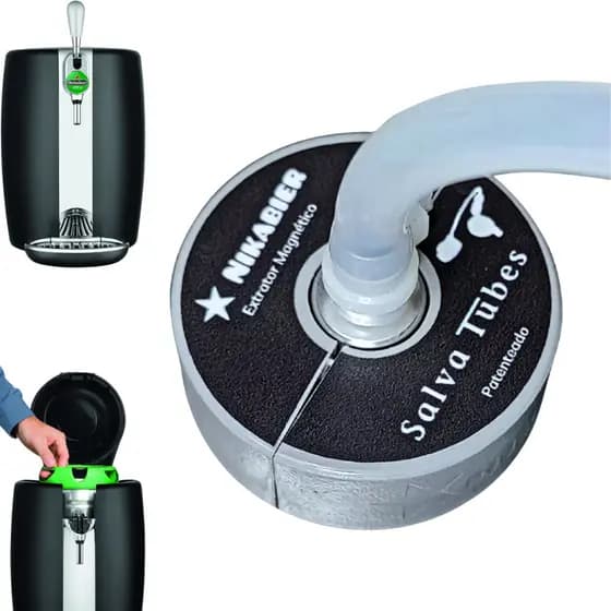 Kit Salva Tubes Nikabier - Chopeira Heineken Beertender Memo