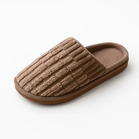 Pantufa Masculina Inverno Macia Antiderrapante Com Solado Borracha Conforto Térmico