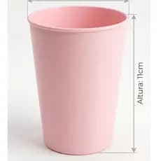 Kit 50 / 100 Copos 380ml Resistentes Coloridos | Ideal Festa, Crianças e Escola