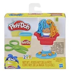 Kit Mini Corte Maluco c/ Massinhas + Acessórios - Cabeleireiro Maluco PlayDoh - Mini Crazy Cuts - Massinha Play Doh