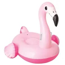 Boia Flamingo até 45kg c/ Alças de segurança - Certificada pelo Inmetro - MOR - Boia inflável Flamingo Média - Bóia