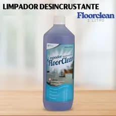 Floor Clean Limpador De Porcelanato Ceramica Rejunte Residuo De Obra Concentrado 1L