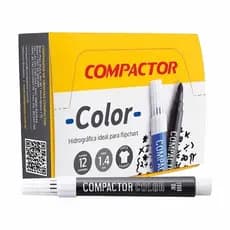 Pincel Compactor Color Preto 5004 Compactor - 12UN