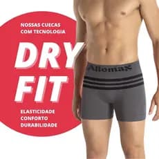 Kit Com 12 Cuecas Boxer Box Masculina Microfibra Sortida