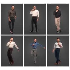 Kit 2 Calça Social Masculina Microfibra Corte Reto Tradicional Plus Size