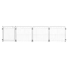 Cercado Açomix Com Portão  Linear 265 Cm Comprimento X 65 Cm Altura + Kit Instalação