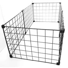 03 Telas Aramadas 60 cm x 60 cm para Aumentar Cercadinho para Pets de Pequeno Porte