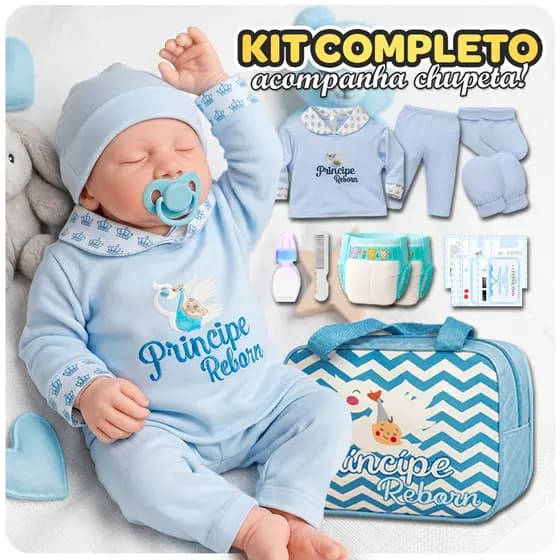 Bebe Menino Reborn 100% Silicone Original Envio Imediato