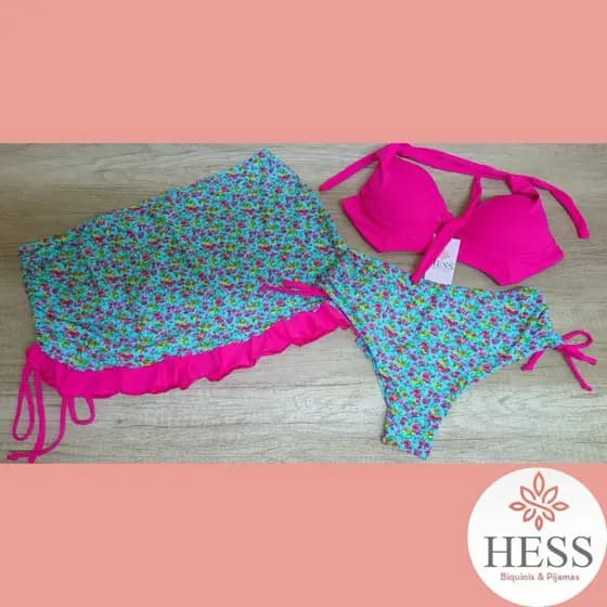 BIQUINI COM SAIA SEPARADA/ KIT BIQUÍNI E SAIA MODA PRAIA