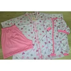 PIJAMA MAMÃE E BEBÊ / PIJAMA MATERNIDADE / PIJAMA COM BOTÃO