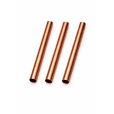Hastes de Cobre 6mmx90,0mm Rosca M3 Para Ionizador Solar Refil Eletrodos