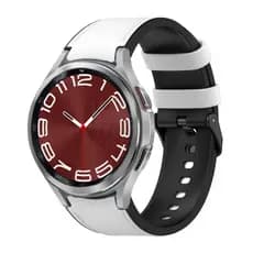 Pulseira Couro Sintetico Exclusiva Para Watch6 Classic 43mm