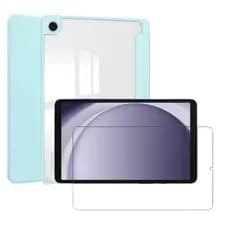 Capa case com Fundo Acrílico Para A9 Plus X210 + pelicula vidro