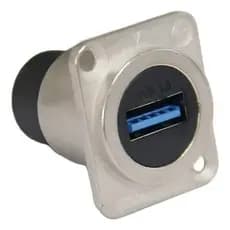 Emenda Usb 3.0 Keystone Painel Metal