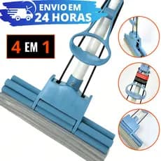 Rodo Mop Mágico Fácil Limpeza Geral Plus Lava E Seca REFORÇADO