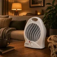 Aquecedor Elétrico Portátil De Ar Ambiente Doméstico 110v Ou 220v Sala Quarto Casa
