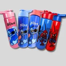 Garrafa de Água 700ML diversos personagens , Stich, Homem Aranha, Unicornio, Capivarinha LIVRE BPA