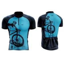 Camisa de ciclismo roupa para ciclista blusa masculina com bolso camiseta