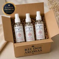 Kit 3 Cheirinho para Tecidos e Ambiente l Embalagens l Aromatizante para Loja