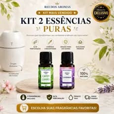Kit 2 Essências Aromatizador e Umidificador 10ml - Premium