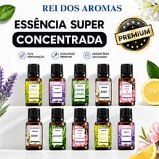 Kit 3 Essências Para Umidificador Aromatizador e Difusor Elétrico 10ml