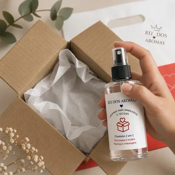 Perfume para Embalagens, Caixas, Roupas e Ambientes