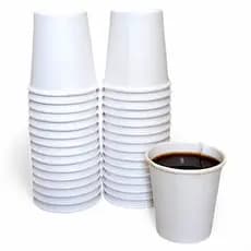 800 Copos de Papel Branco Térmicos 60ml: Solução Ecológica, Biodegradável e Prática para Bebidas