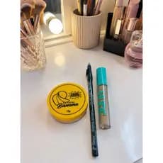 Kit Make Perfeita Pó Banana + Corretivo 03 + Lápis delineador Preto
