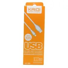Cabo iPhone iOS Original 1m KD-308A Carregamento Rápido Cabo de Carga Resistente. Tipo C.