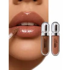 Brilho Labial Glossy Sarah’s Beauty Efeito Espelhado, Hidratante, Não Grudento .