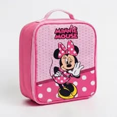 Lancheira Térmica Infantil Escolar Feminina Minnie Resistente Grande