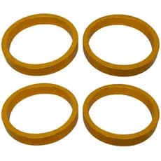 Kit 4 Espaçador Calypso de 5mm para Garfo Ahead em Alumínio Dourado
