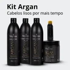 Tratamento Pós Progressiva Argan Premium Maycrene - Escolha o que melhor te atende