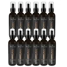 12 Óleos De Argan Maycrene 60ml - Reparador de Pontas Duplas, Revitalizante, Liso por mais tempo, Brilho e Anti frizz