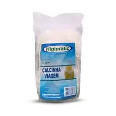 Calcinha Descartável Viagem Higipratic Tnt Gr20 - Pct 12un