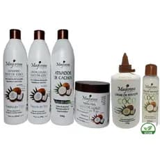 Kit Cabelos Cacheados Óleo Coco Maycrene - Escolha o seu queridinho