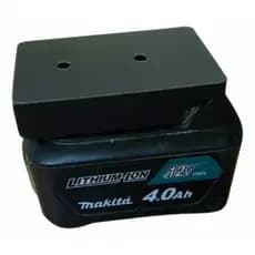Suporte de Bateria Makita 12V - Ideal para Parede, Bancada, Mesas e Mais!