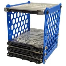 Suporte Rack Vertical P/ Até 8 Hd Externo 2.5 Ssd Slim.
