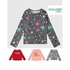 Camiseta Manga longa Menina- Malwee 4 ao 8